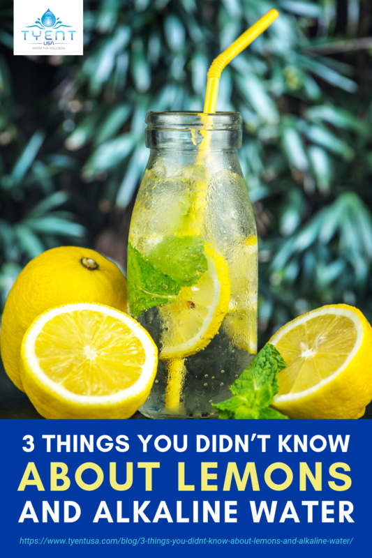 3 điều bạn chưa biết về chanh và nước kiềm